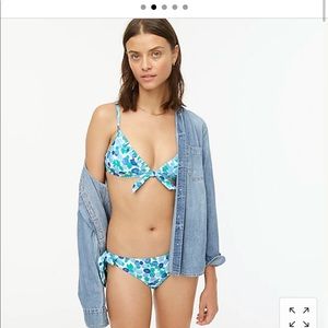NWOT J Crew bikini top